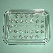 Clear Small Soap Tray