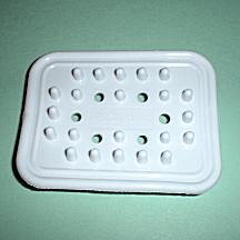 White Small Soap Tray