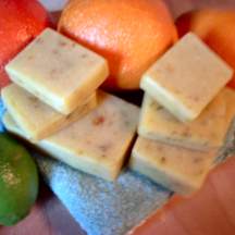 "Organic Citrus" natural soap is a vegan handmade natural soap from Pallas Athene Soap. The best handmade natural soap!